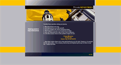 Desktop Screenshot of privateministries.com